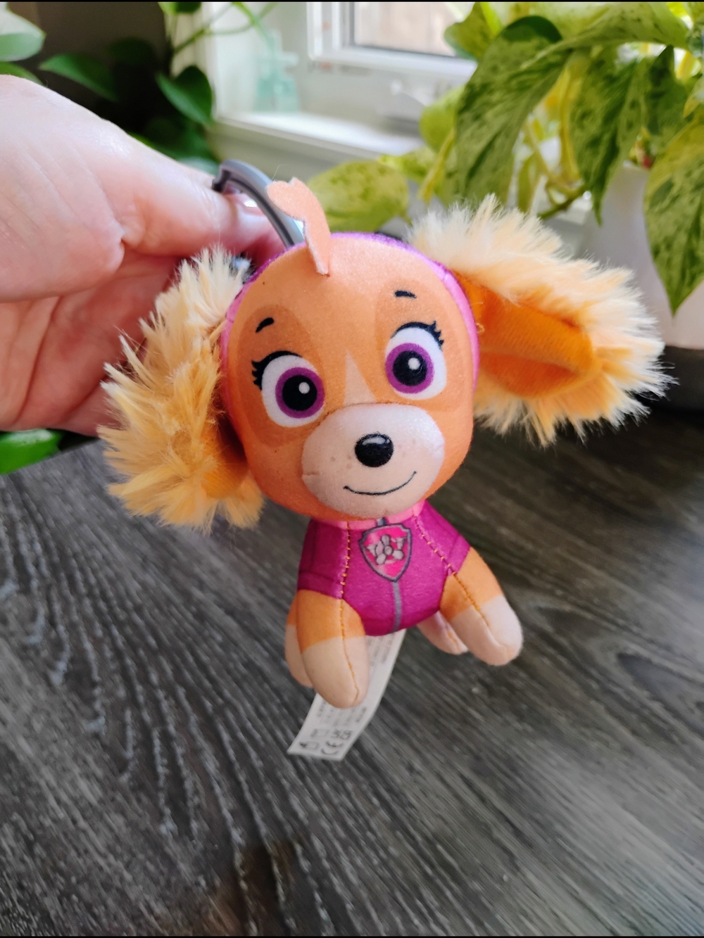Paw Patrol Skye Backpack Keychain